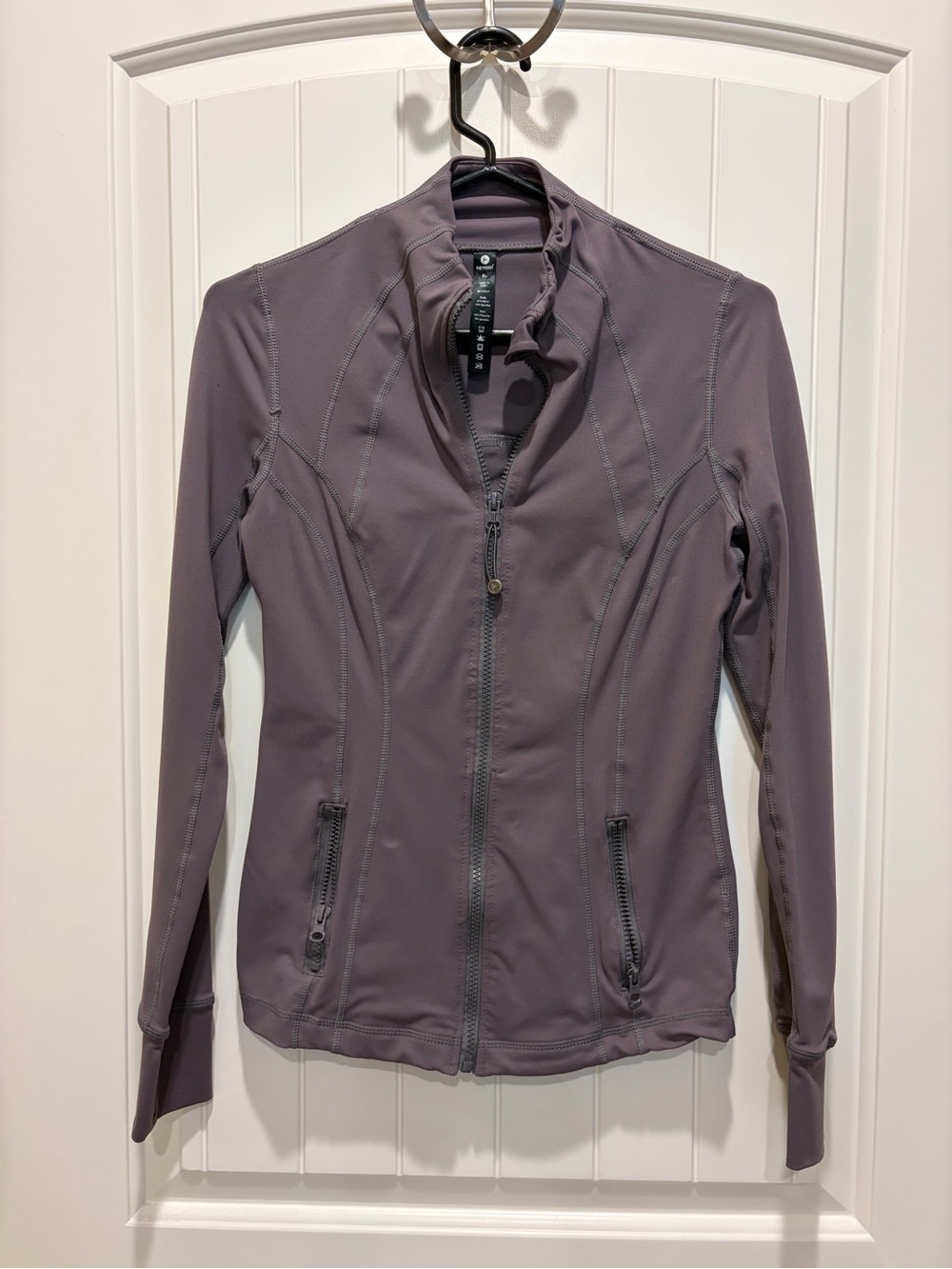 90 Degrees - Women’s Purple Active Zip Jacket (Size XS)